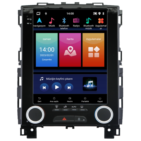 Renault Megane 4 Android Multimedya Sistemi (2016-2024)