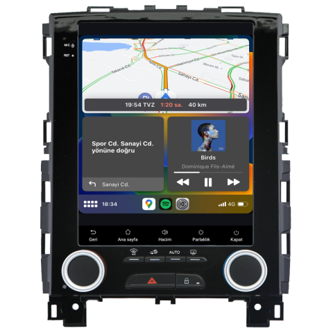 Renault Megane 4 Android Multimedya Sistemi (2016-2024)