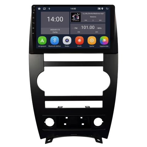 Jeep Comender Android Multimedya Sistemi (2007-2008) CRV-4881XD