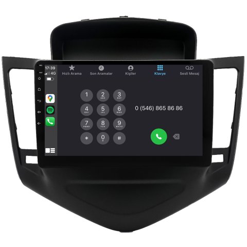 Chevrolet Cruze Android Multimedya Sistemi (2009-2012)