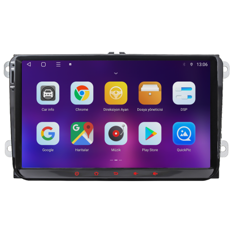 Volkswagen Touran Android Multimedya Sistemi (2004-2010) CRV-4580RD