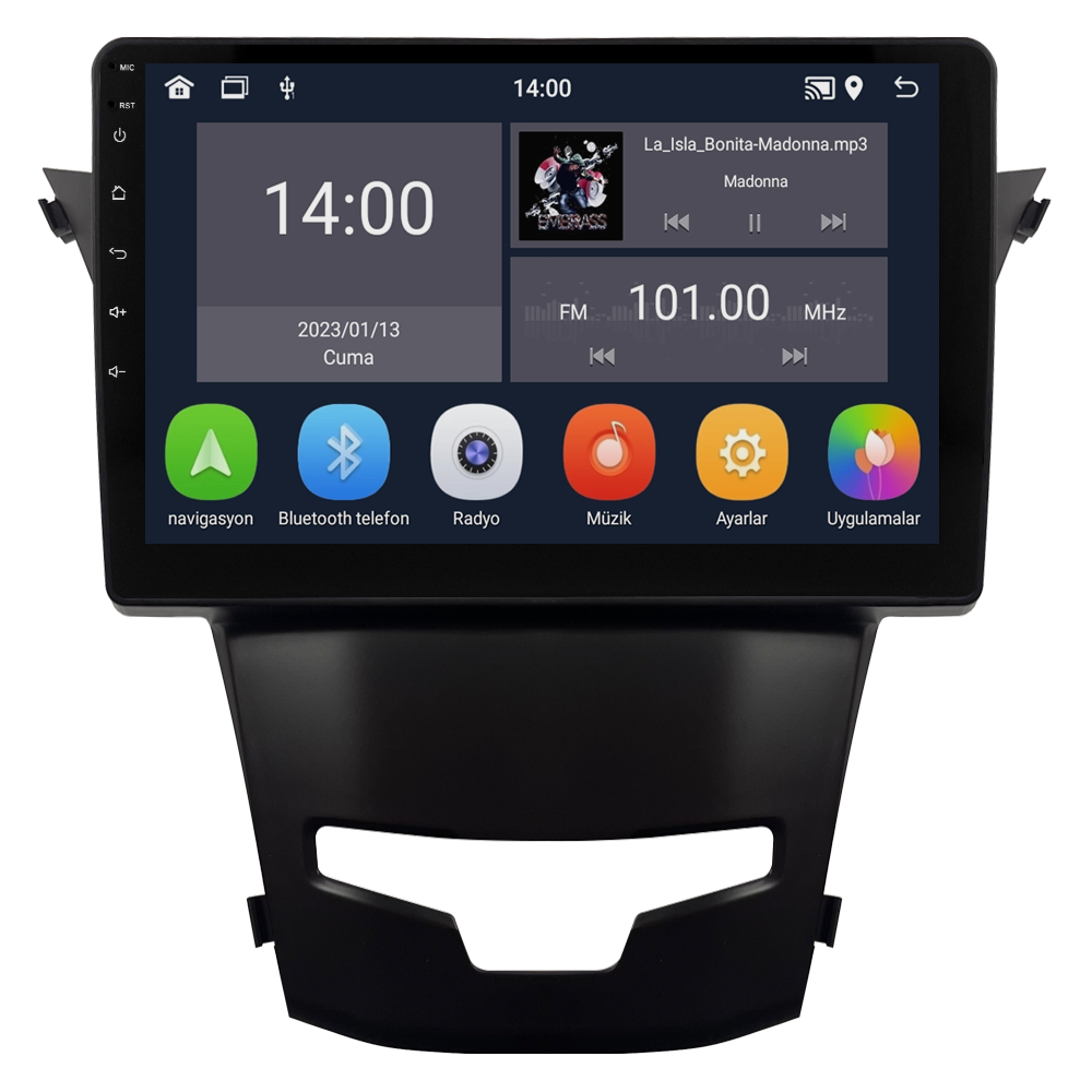 Ssangyong Korando Android Multimedya Sistemi (2014-2018) CRV-4923XD