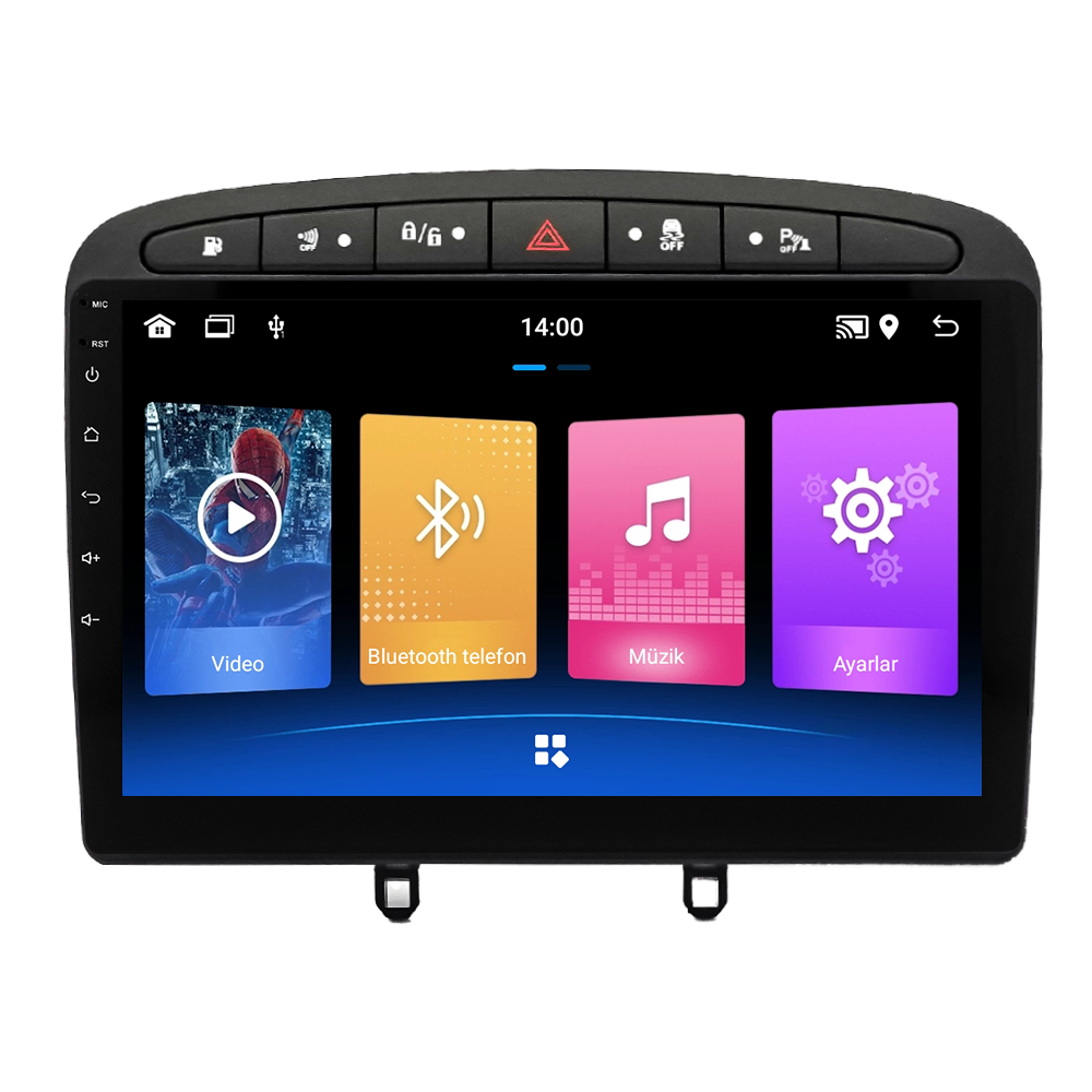 Peugeot 308 Android Multimedya Sistemi (2008-2013)