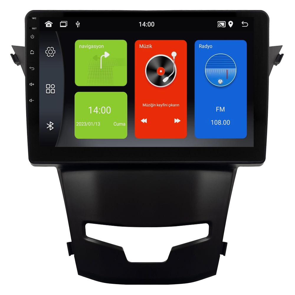 Ssangyong Korando Android Multimedya Sistemi (2014-2018) CRV-4923XDA