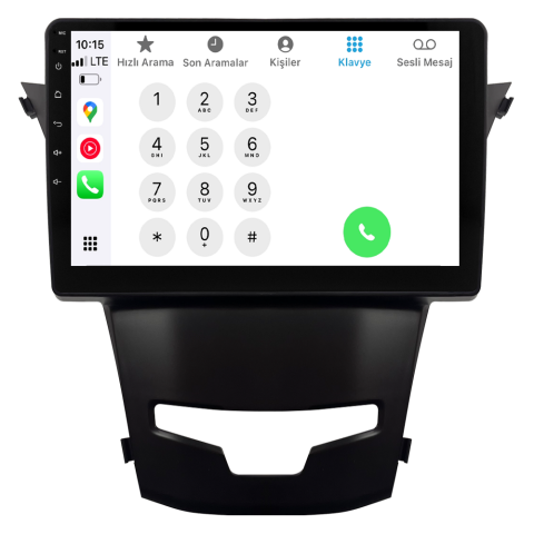 Ssangyong Korando Android Multimedya Sistemi (2014-2018) CRV-4923XAA