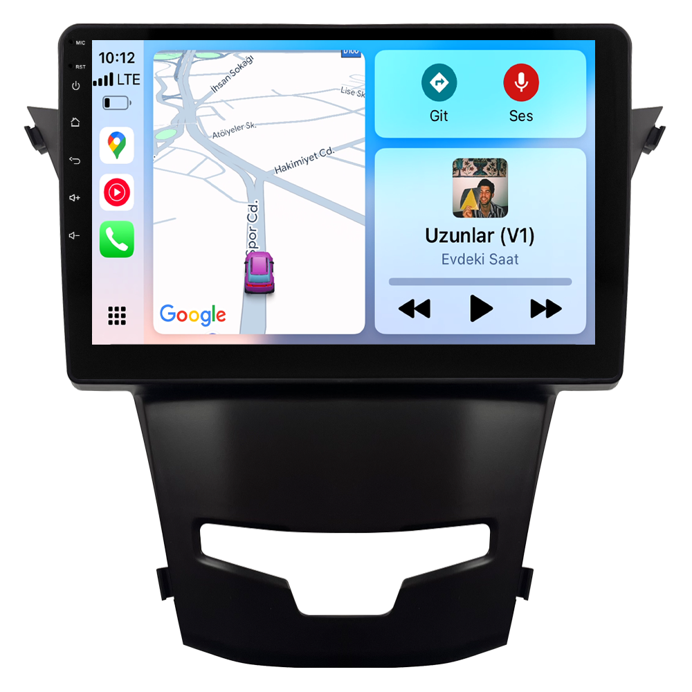 Ssangyong Korando Android Multimedya Sistemi (2014-2018) CRV-4923XAA