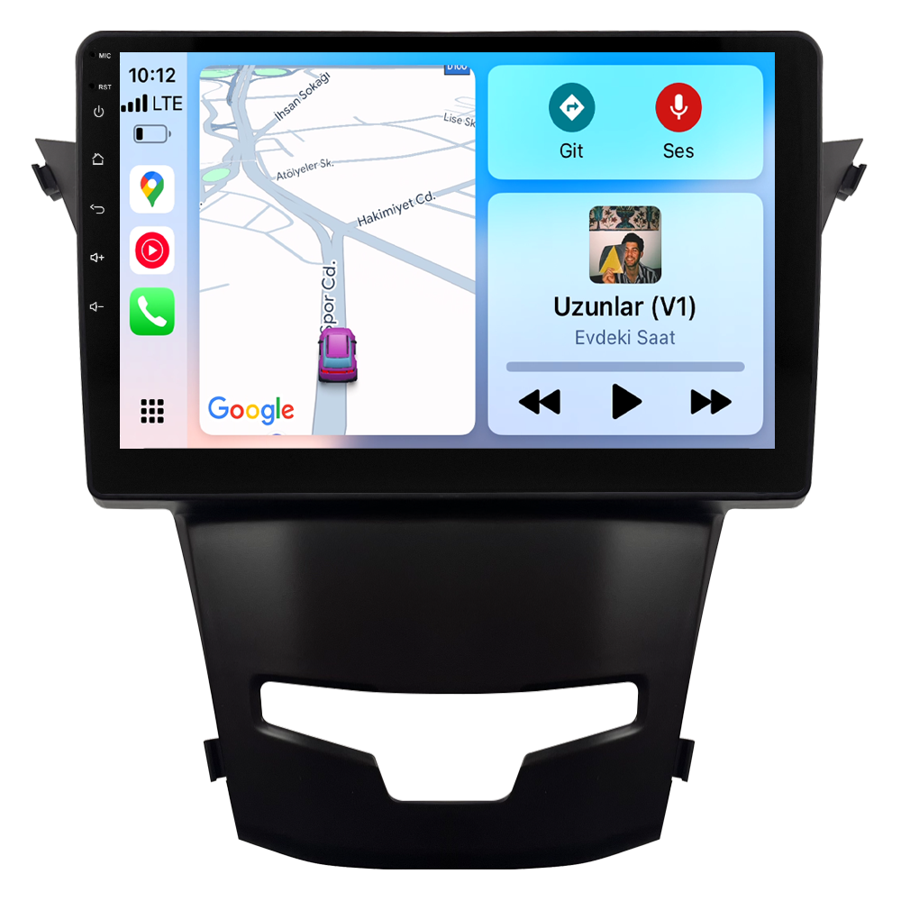 Ssangyong Korando Android Multimedya Sistemi (2014-2018) CRV-4923XR