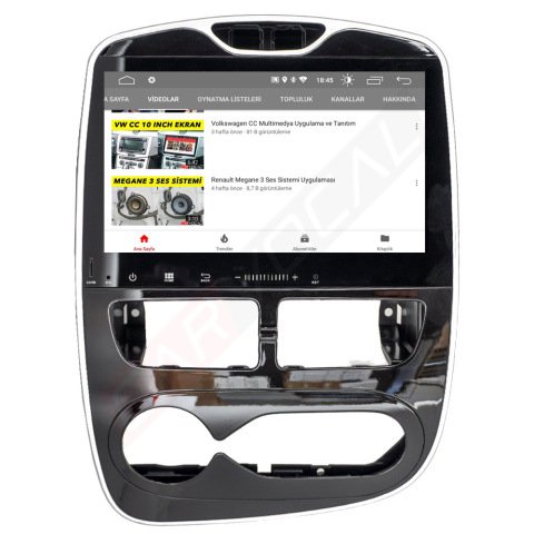 Renault Clio 4 Android Multimedya Sistemi (2013-2017)