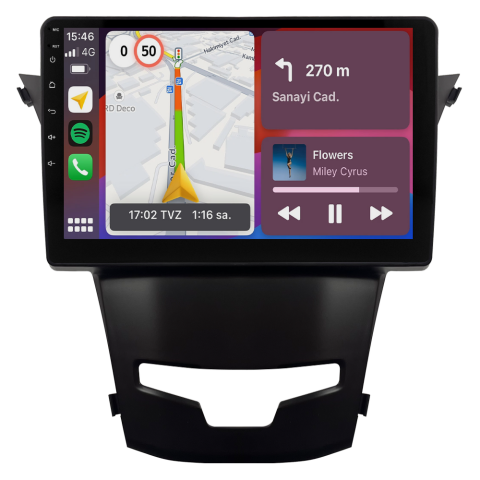 Ssangyong Korando Android Multimedya Sistemi (2014-2018) CRV4923XP