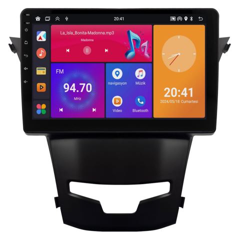 Ssangyong Korando Android Multimedya Sistemi (2014-2018) CRV4923XP