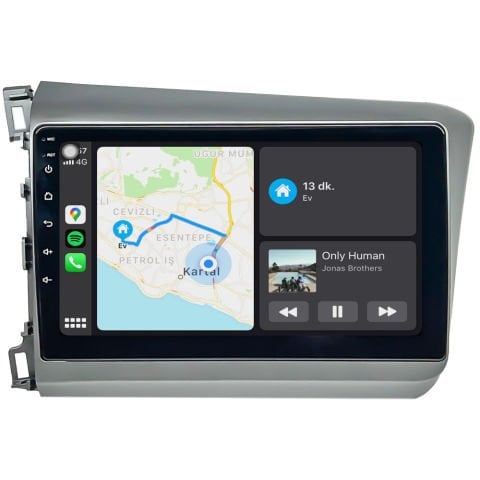 Honda Civic FB7 Android Multimedya Sistemi (2012-2016)