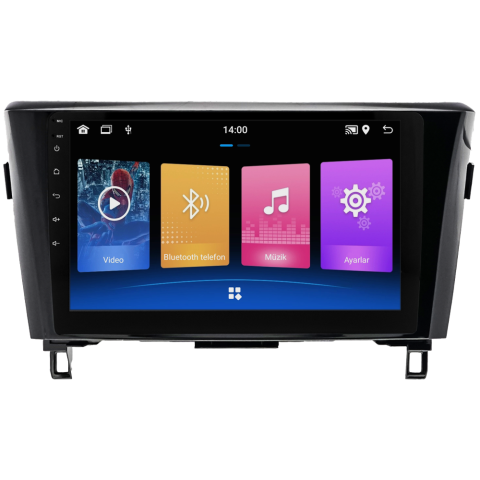 Nissan Qashqai Android Multimedya Sistemi (2014-2020)