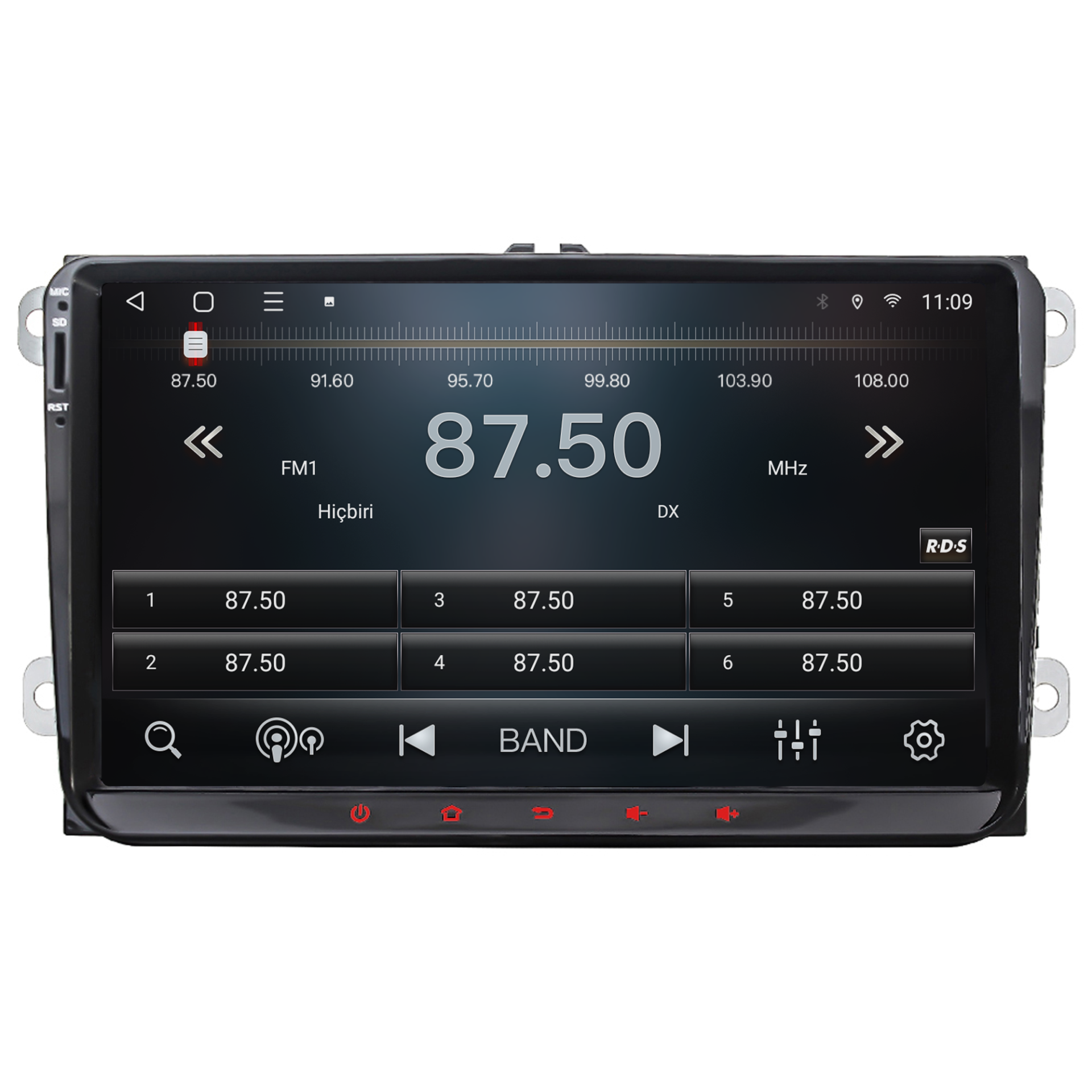 Skoda Roomster Android Multimedya Sistemi (2007-2017) CRV-4580RD