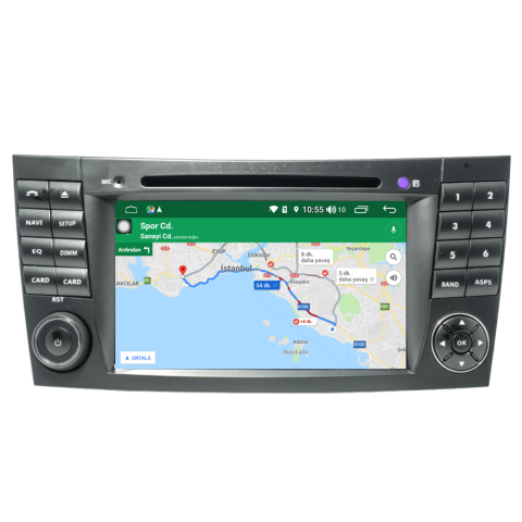 Mercedes CLS W211 Android Multimedya Sistemi (2002-2009)