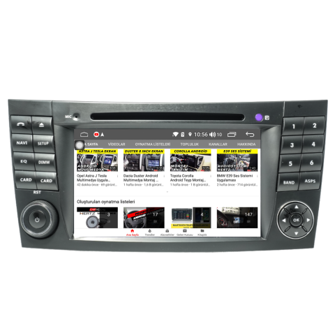 Mercedes CLS W211 Android Multimedya Sistemi (2002-2009)