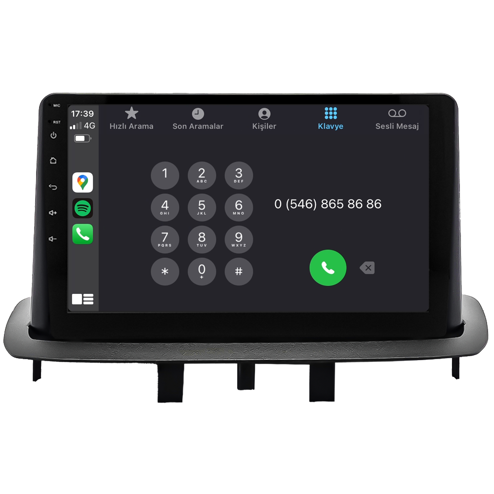 Renault Fluence Android Multimedya Sistemi (2010-2015)