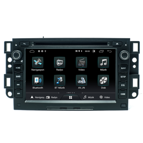Chevrolet Aveo Android Multimedya Sistemi (2007-2011)