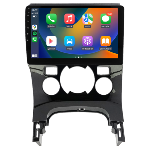 Peugeot 5008 Android Multimedya Sistemi (2009-2016) Dijital Klima