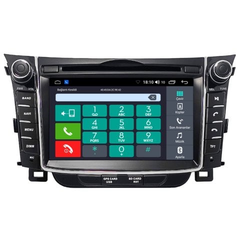 Hyundai i30 Android Multimedya Sistemi (2012-2016)