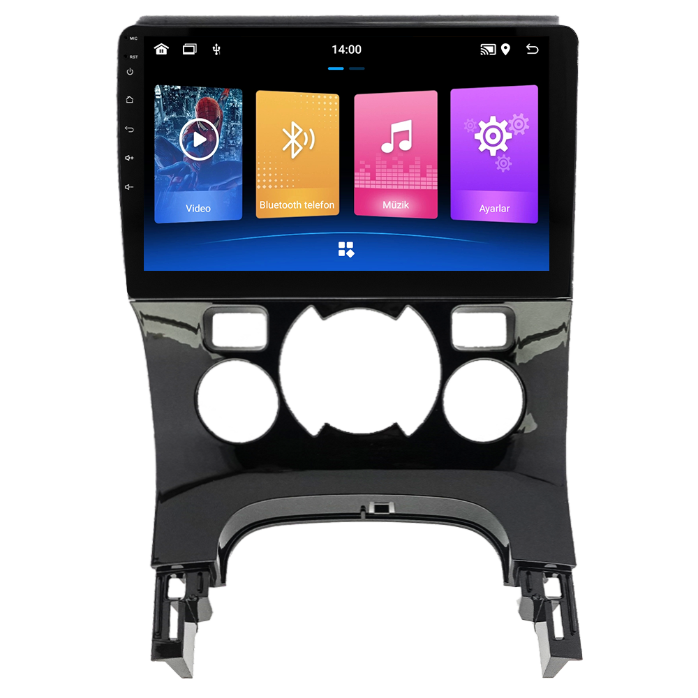 Peugeot 5008 Android Multimedya Sistemi (2009-2016) Dijital Klima