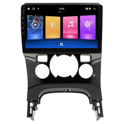 Peugeot 5008 Android Multimedya Sistemi (2009-2016) Dijital Klima