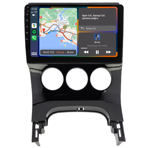 Peugeot 5008 Android Multimedya Sistemi (2009-2016) Manuel Klima