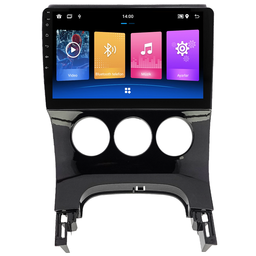 Peugeot 5008 Android Multimedya Sistemi (2009-2016) Manuel Klima