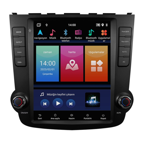 Honda CRV Android Multimedya Sistemi (2007-2011) CRV-4889XT