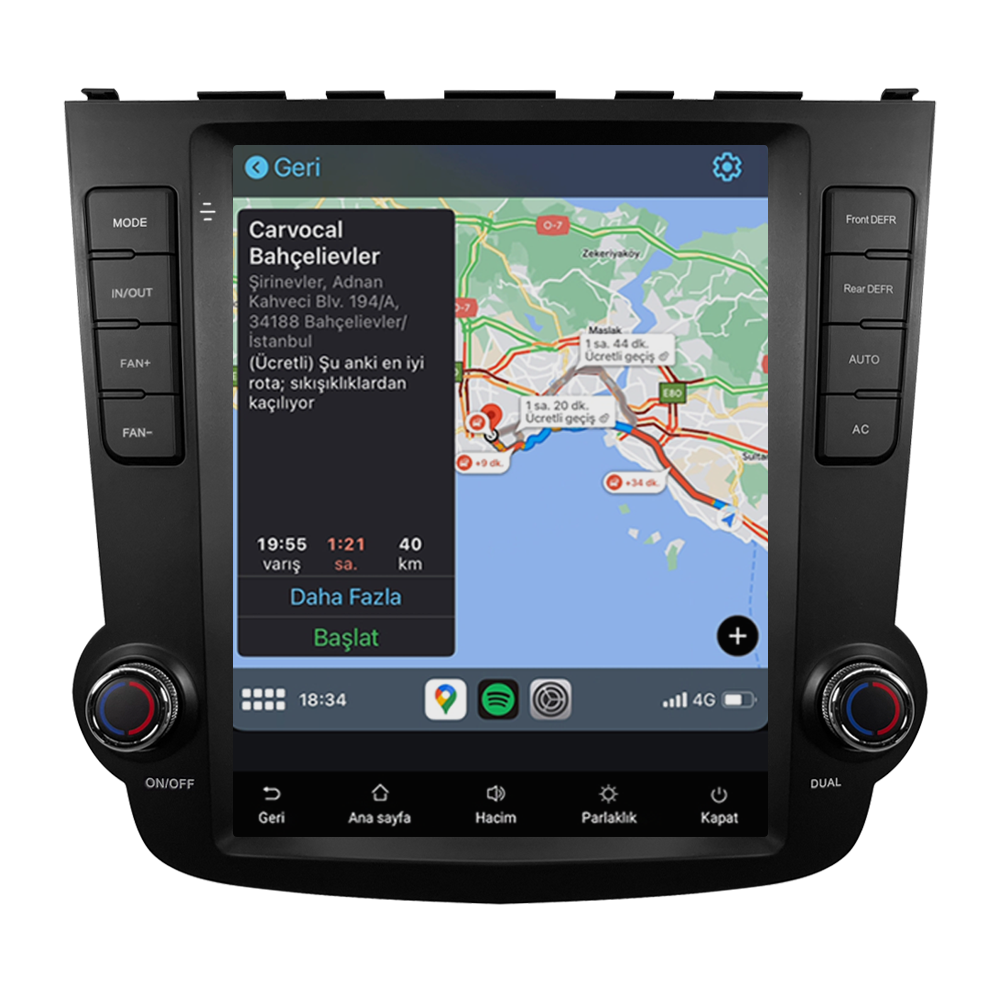 Honda CRV Android Multimedya Sistemi (2007-2011) CRV-4889XDT