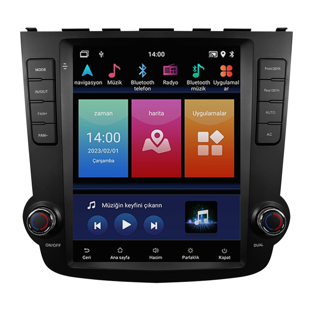 Honda CRV Android Multimedya Sistemi (2007-2011) CRV-4889XAT