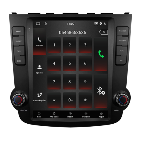 Honda CRV Android Multimedya Sistemi (2007-2011) CRV-4889XAAT