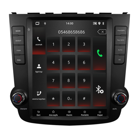 Honda CRV Android Multimedya Sistemi (2007-2011) CRV-4889XAAT