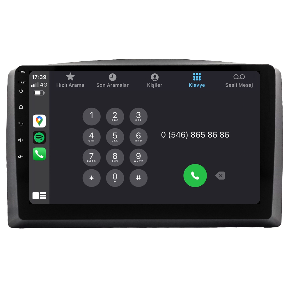 Mercedes Vito Android Multimedya Sistemi (2018-2024)