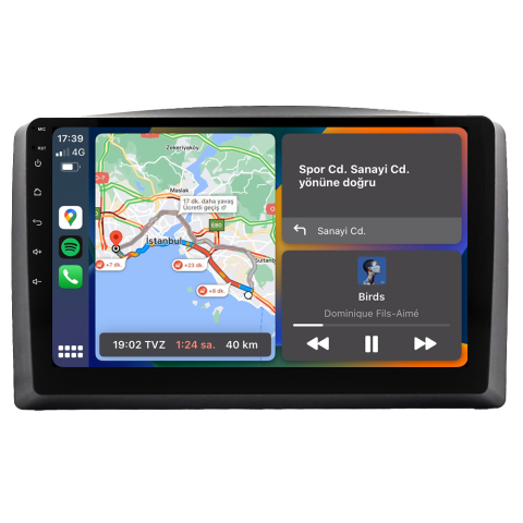 Mercedes Vito Android Multimedya Sistemi (2018-2024)
