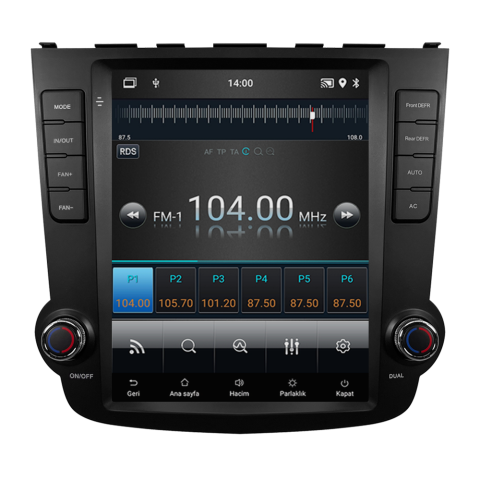 Honda CRV Android Multimedya Sistemi (2007-2011) CRV-4889XAAT