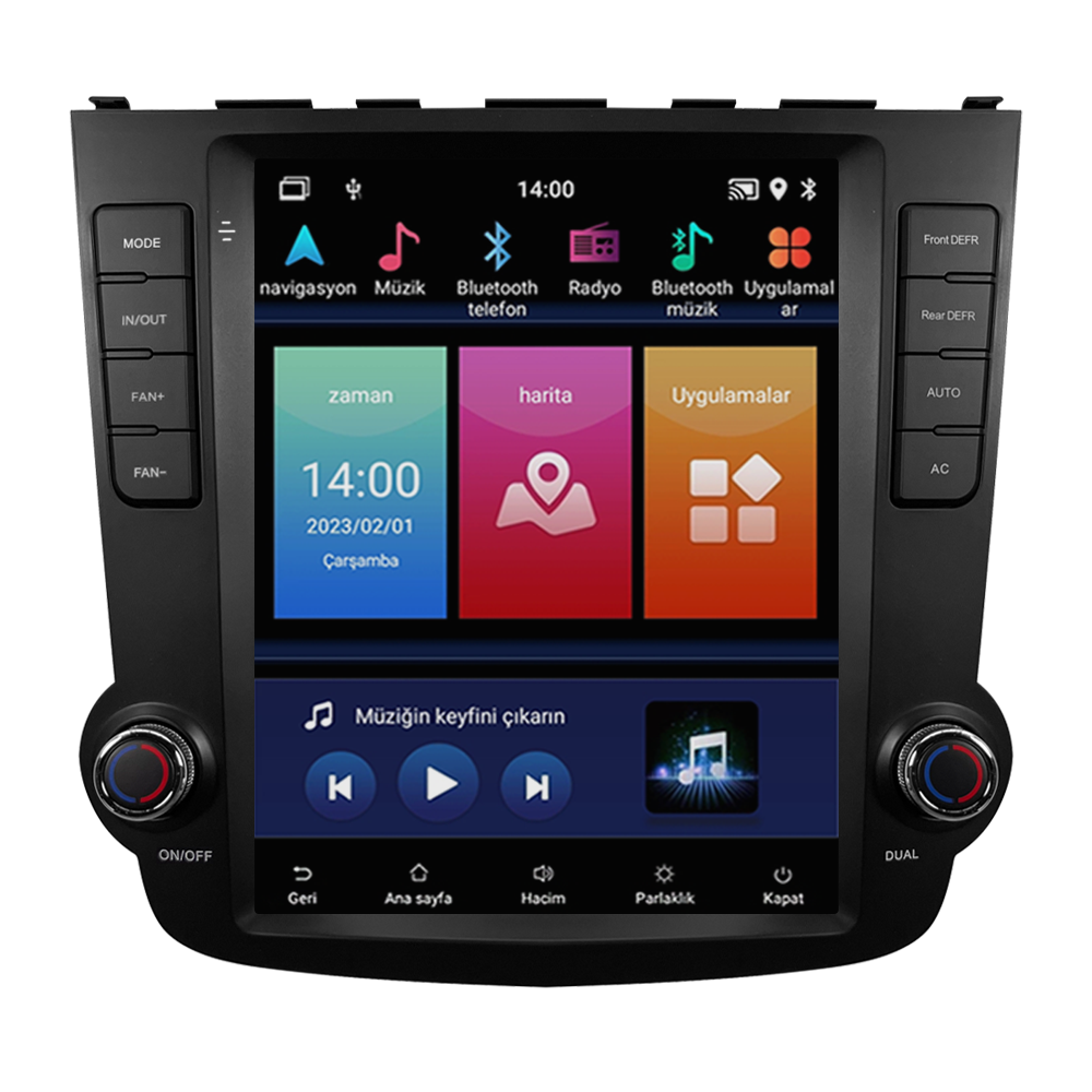 Honda CRV Android Multimedya Sistemi (2007-2011) CRV-4889XAAT