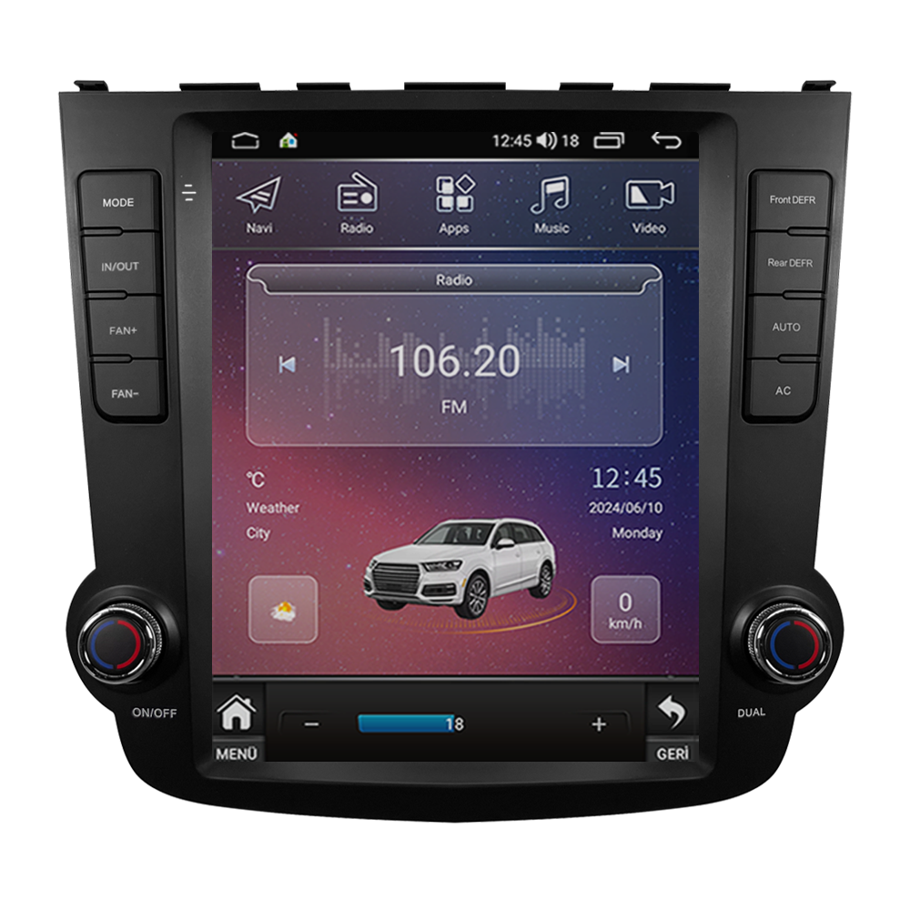 Honda CRV Android Multimedya Sistemi (2007-2011) CRV-4889XAAT