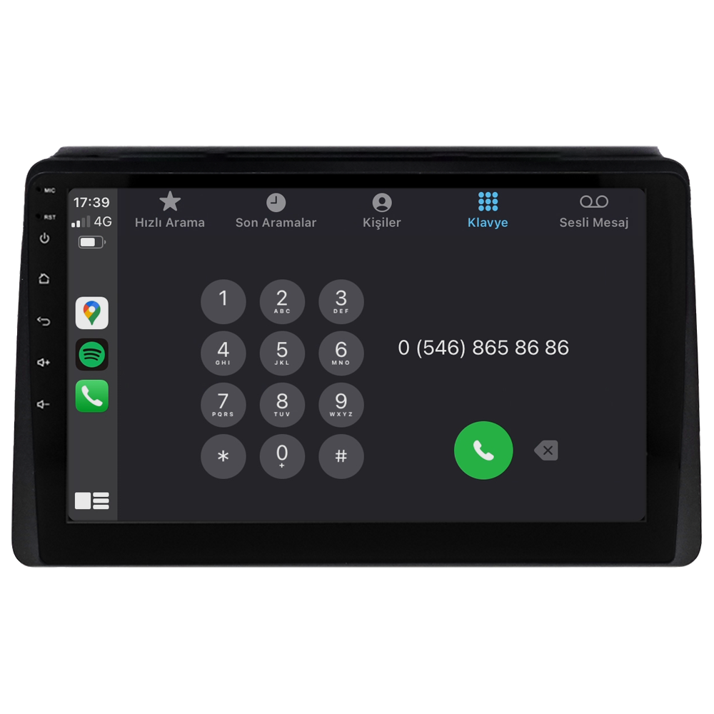 Dacia Duster Android Multimedya Sistemi (2018-2024) CRV-4608X