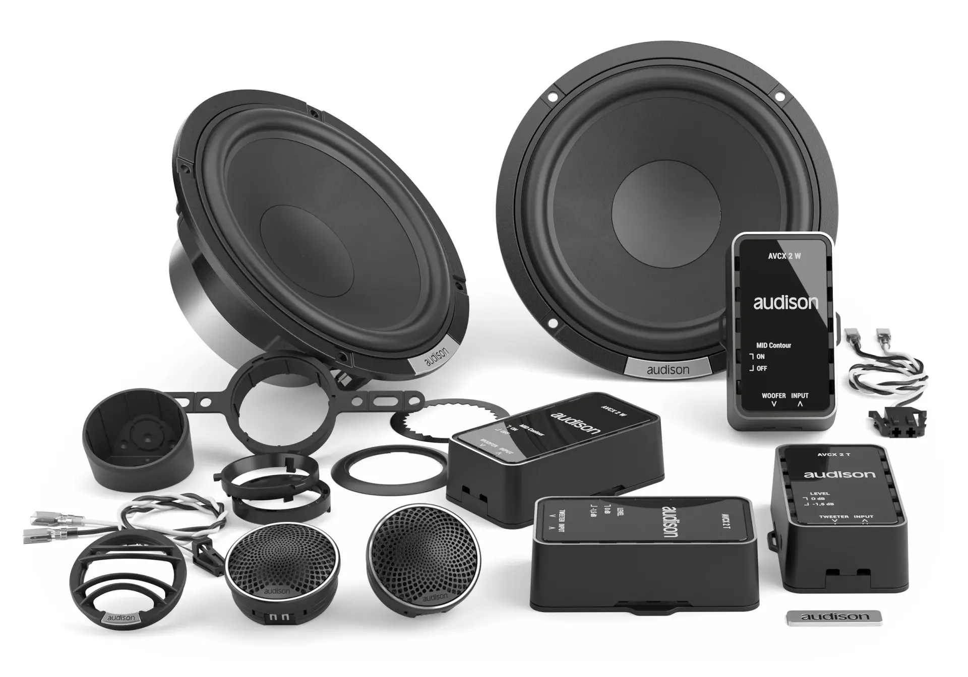 Audison Voce II Serisi AV K6 S II Komponent Mid Takımı (16.5cm)