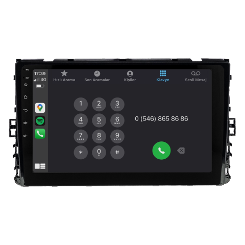 Volkswagen Polo Android Multimedya Sistemi (2017-2024)