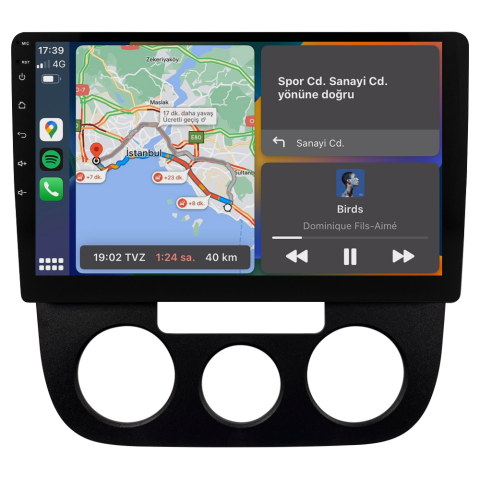 Volkswagen Jetta Android Multimedya Sistemi (2006-2010) CRV-4886X