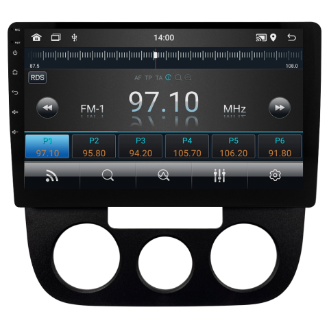 Volkswagen Jetta Android Multimedya Sistemi (2006-2010) CRV-4886X