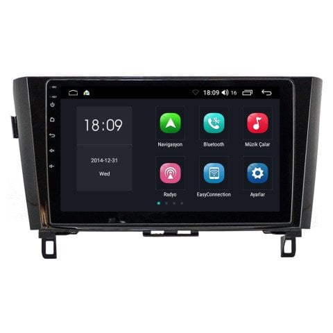 Nissan Qashqai Android Multimedya Sistemi (2014-2020)