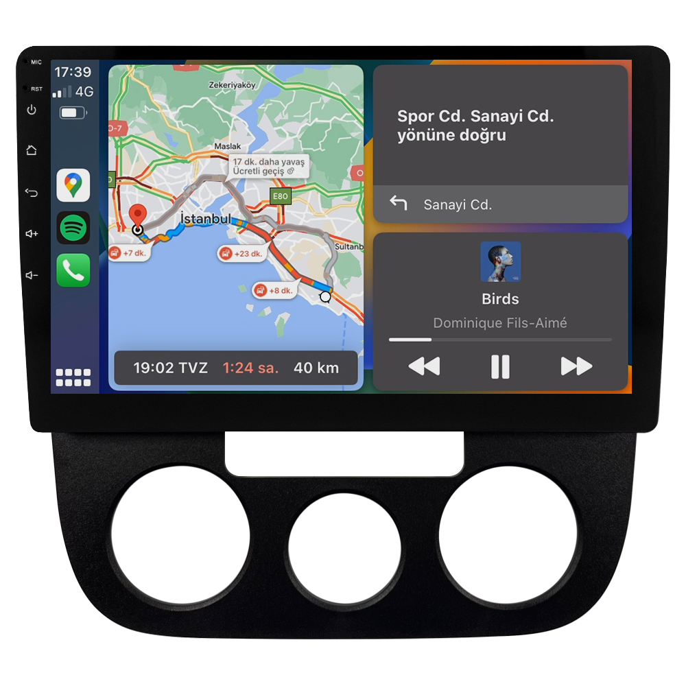 Volkswagen Jetta Android Multimedya Sistemi (2006-2010) CRV-4886XD