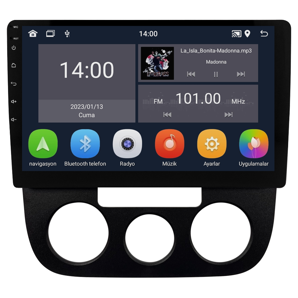 Volkswagen Jetta Android Multimedya Sistemi (2006-2010) CRV-4886XD