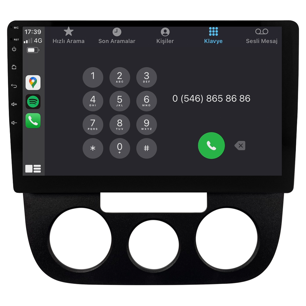 Volkswagen Jetta Android Multimedya Sistemi (2006-2010) CRV-4886XAA