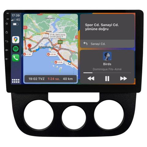 Volkswagen Jetta Android Multimedya Sistemi (2006-2010) CRV-4886XAA