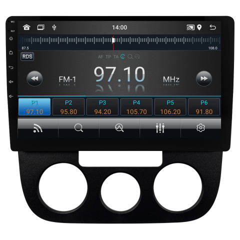 Volkswagen Jetta Android Multimedya Sistemi (2006-2010) CRV-4886XAA