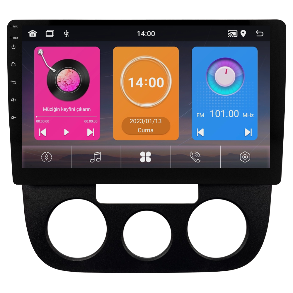 Volkswagen Jetta Android Multimedya Sistemi (2006-2010) CRV-4886XAA