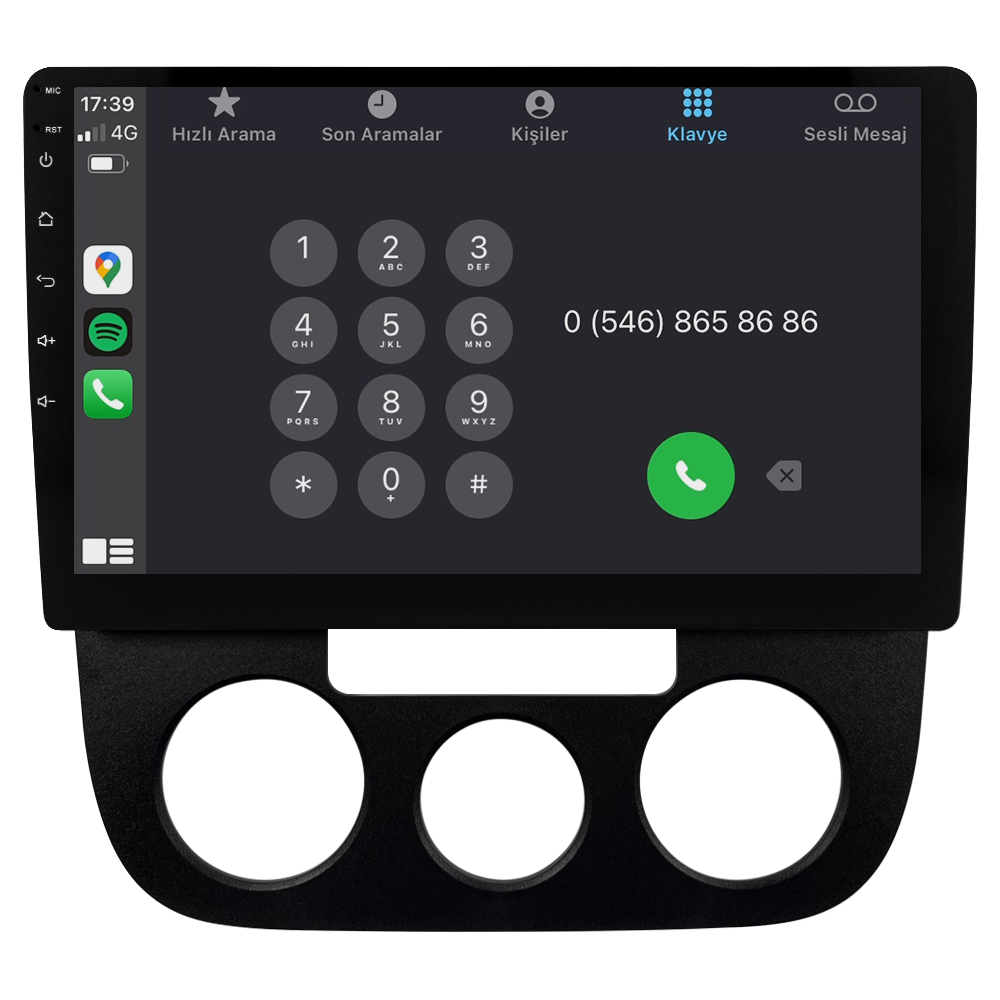 Volkswagen Jetta Android Multimedya Sistemi (2006-2010) CRV-4886XR